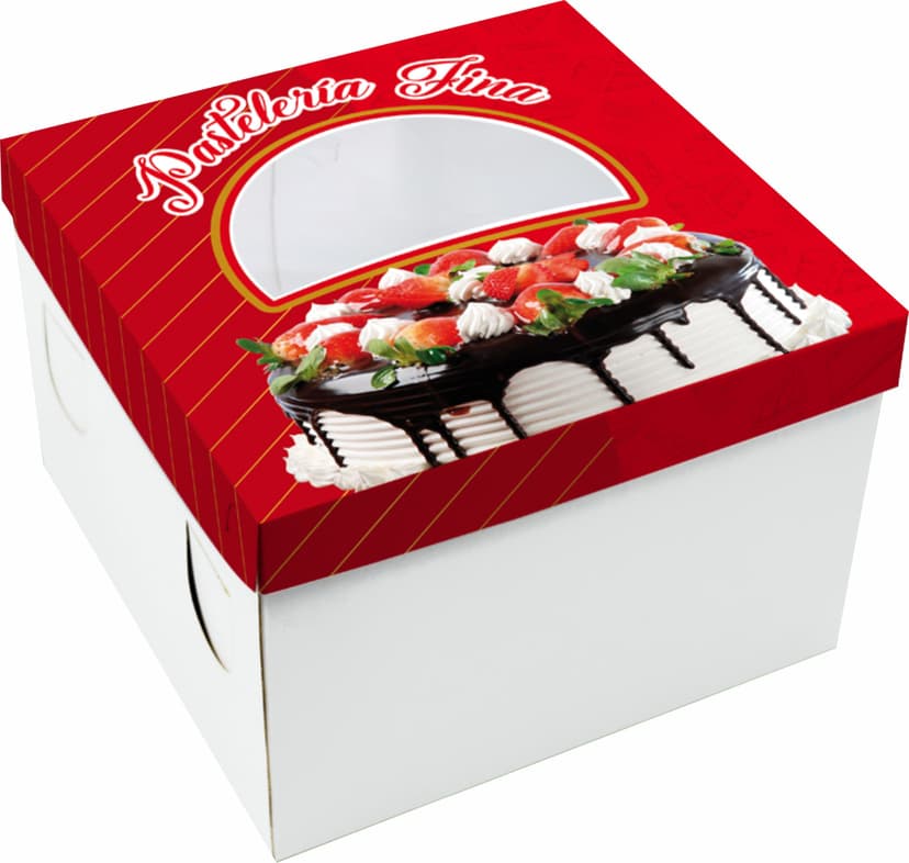 CAJA TORTA / 22 X 22