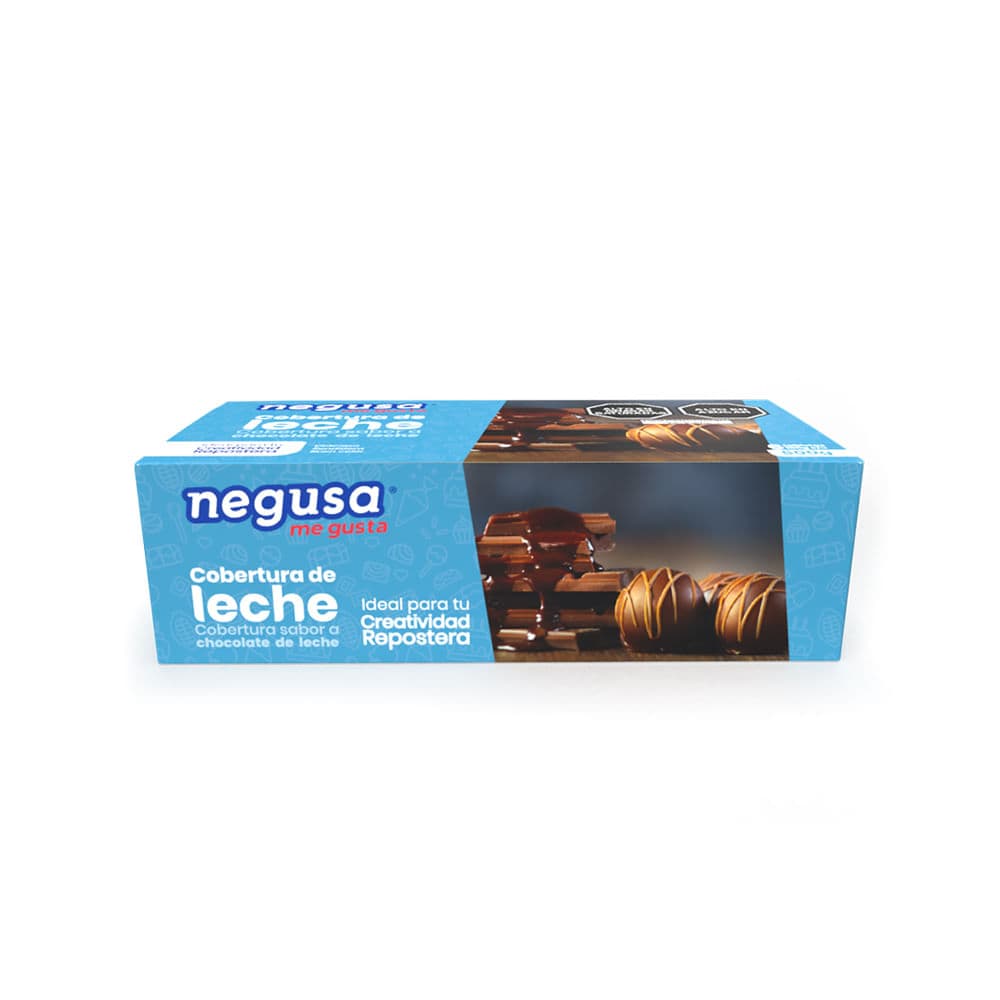 COBERTURA LECHE NEGUSA X CAJA