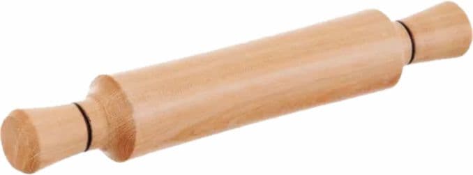 RODILLO DE MADERA 30CM