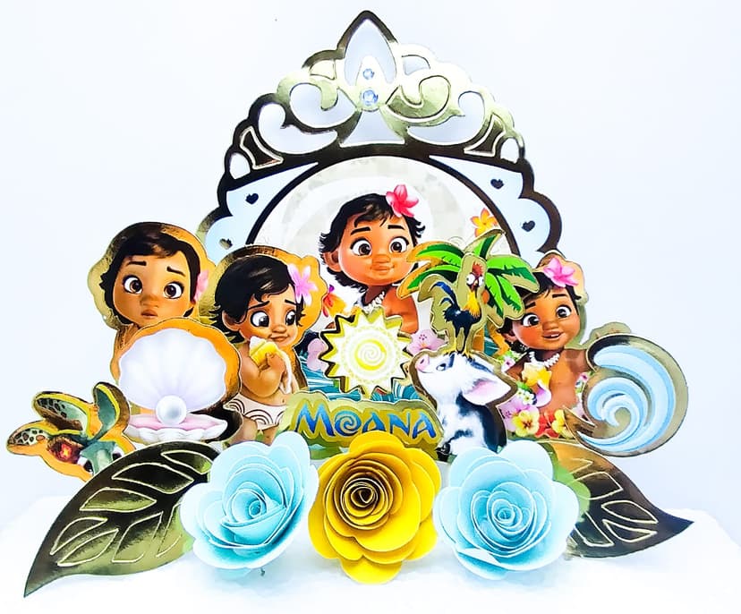 COMBO PERSONAJE MOANA BEBE