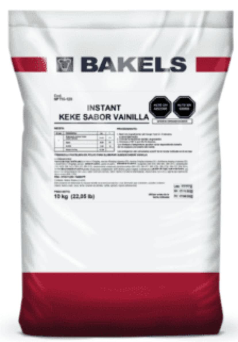 PRE MEZCLA BASE VAINILLA BLS 10 KG BAKELS