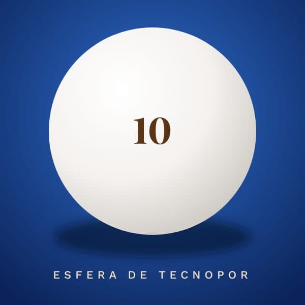 BOLA TECNOPOR 10