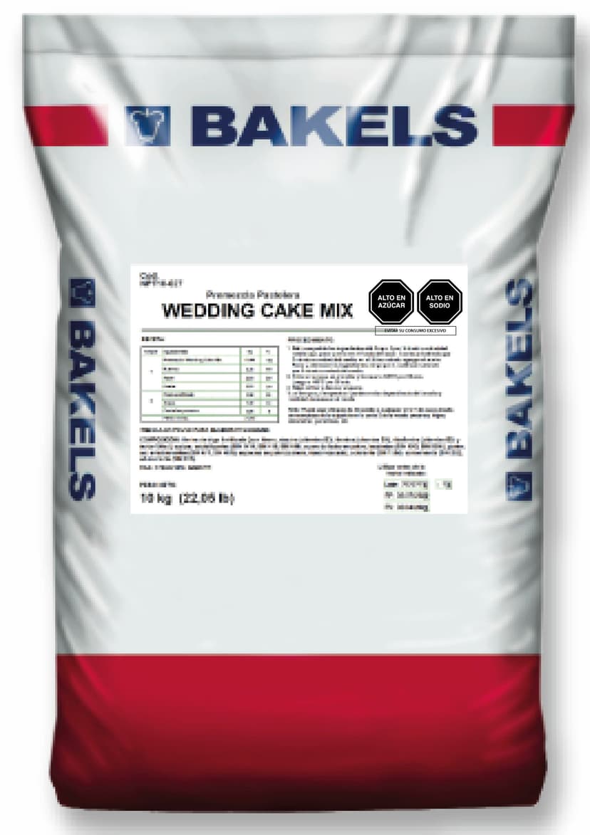 PRE MEZCLA WEDDING CAKE MIX BAKELS X 10KG