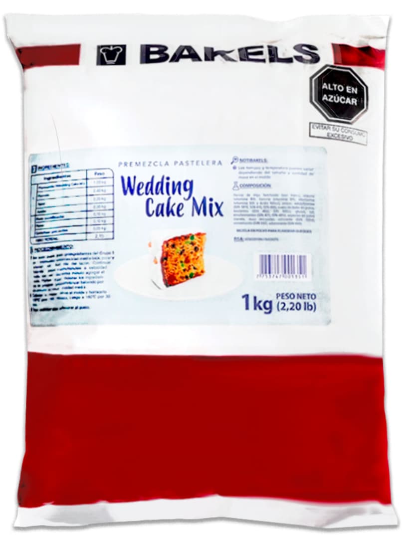 PRE MEZCLA WEDDING CAKE MIX BAKELS X 1KG
